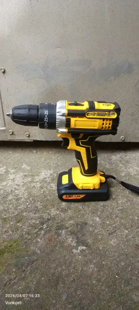 Bor baterai masih gress