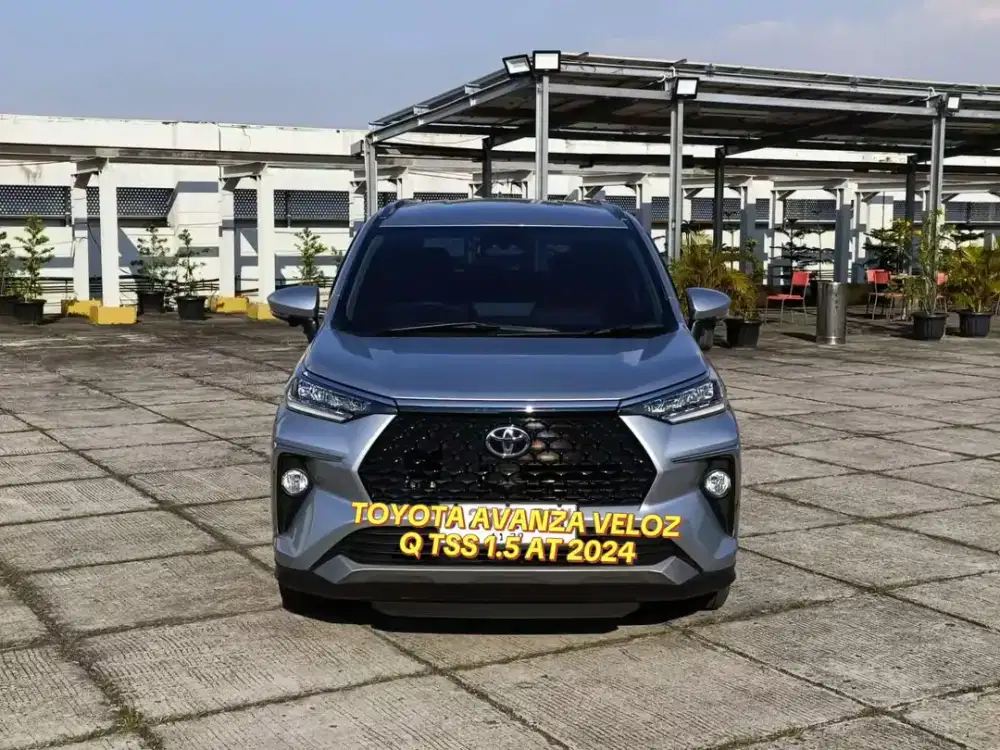 (KM9RB) TOYOTA AVANZA NEW VELOZ Q TSS 1.5 AT 2024/PAJAK 11-2026