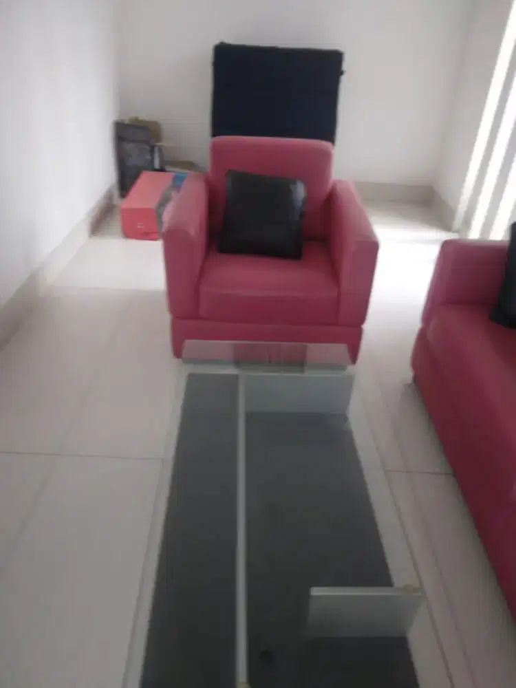 Sofa pink masih mulus