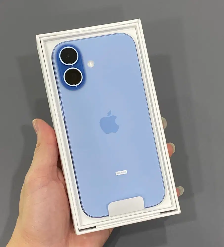 iPhone 17 256GB Mist Blue Resmi iBox Open Box