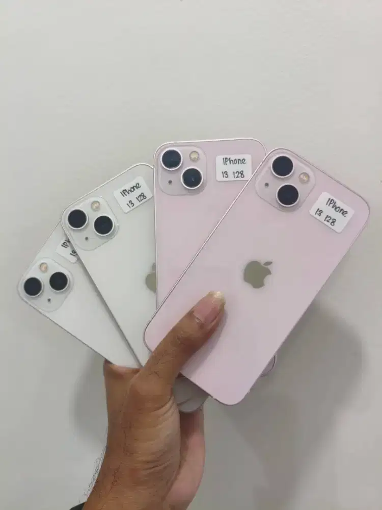 iphone 13 128gb mulus, fullset, all operator, tidak ada minus