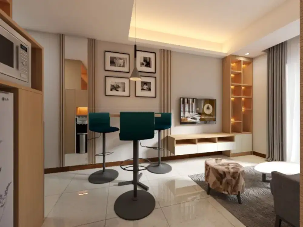 Disewa Apartemen Sudirman Hills Residence Furnished 1BR Uk 52 m2 at Jakarta Pusat