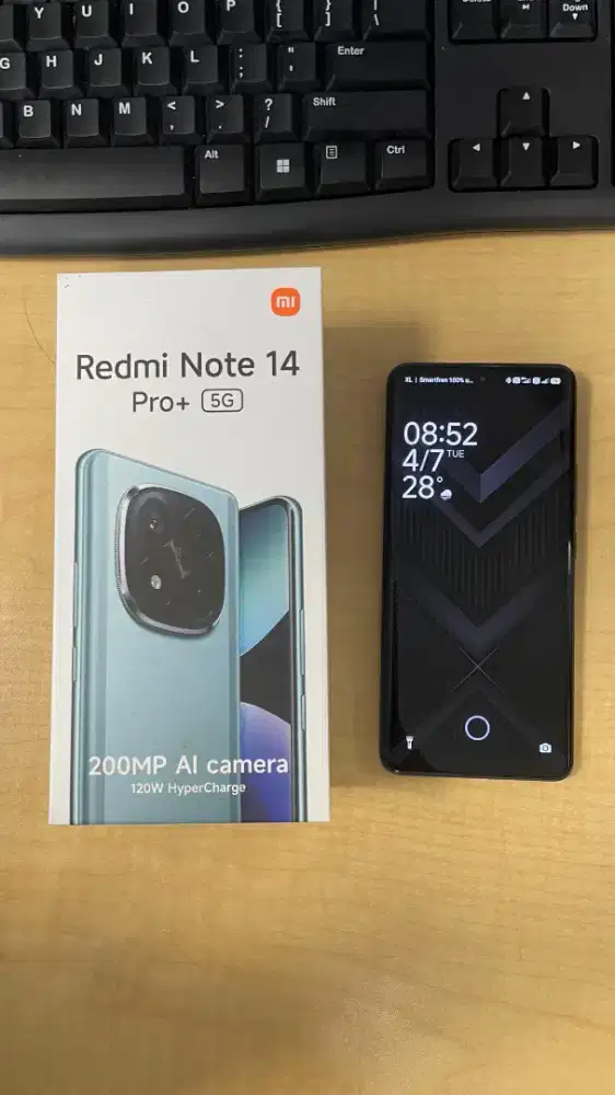 DIJUAL REDMI NOTE 14 PRO PLUS 5G 12/512 MULUS LIKE NEW