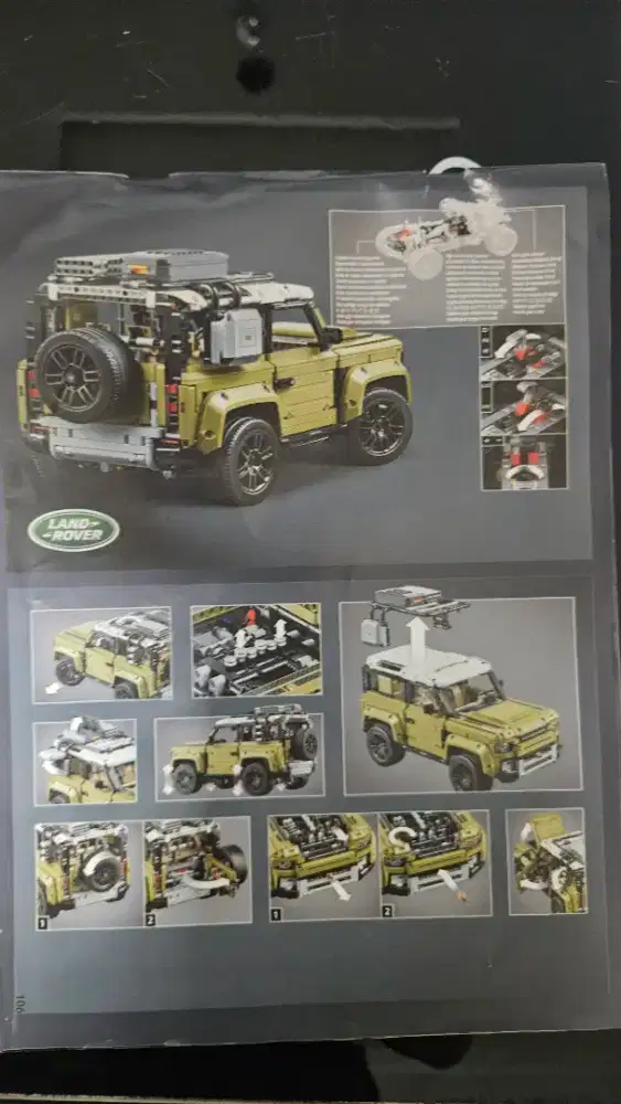 Lego Mobil jeep (bukan Lego)