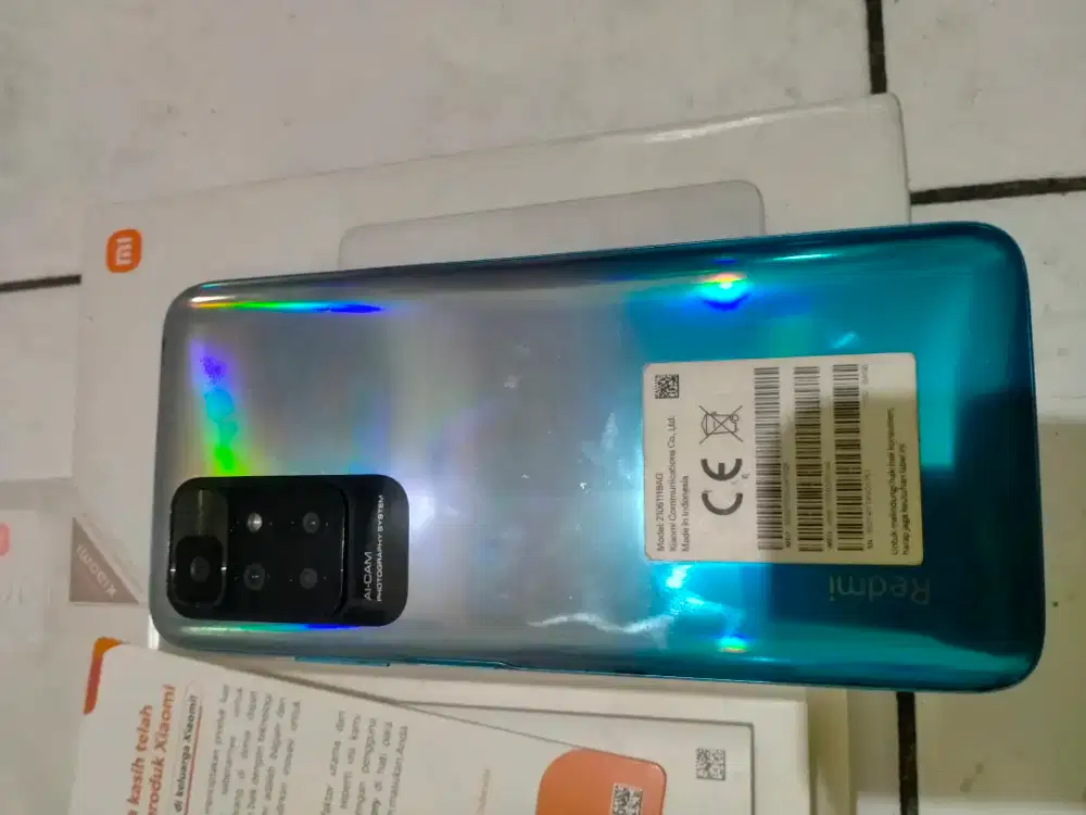 Redmi 10 RAM 4Gb/64Gb mulus fullset siap pakai No minus