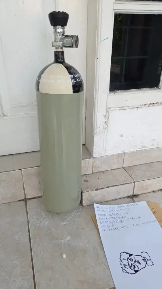 TABUNG OKSIGEN SILINDER. BACA DESKRIPSI !!!