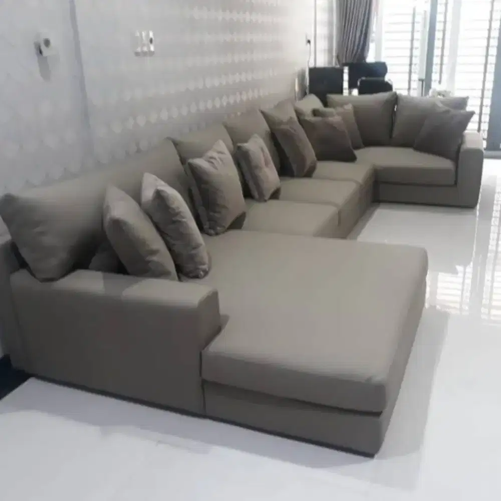 Tambah busa & ganti kain sofa