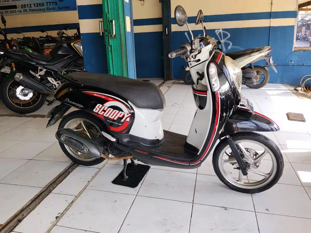 (for sale) honda scoopy esp 2015 surat lengkap