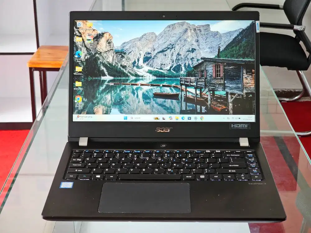 ACER TRAVELMATE X314-51 intel Core i5 Gen 8 Ram 16 GB SSD 256 GB Lampu