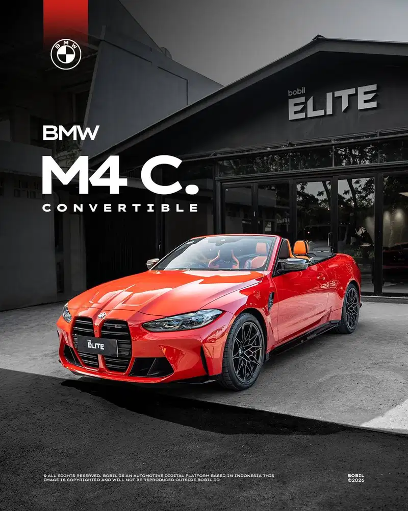 NIK 2023 BMW M4 Competition Cabriolet Toronto Red