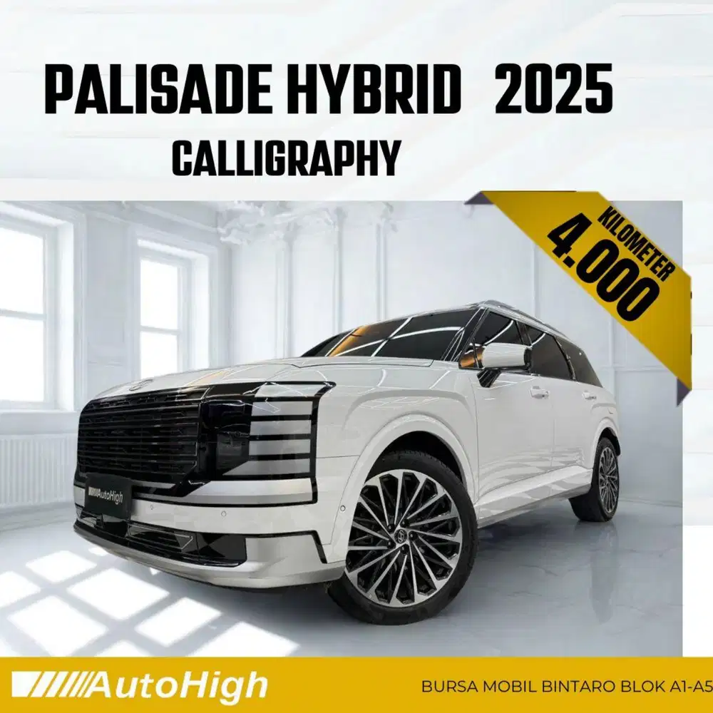 DP10% [Km4.000] Palisade Hybrid Calligraphy 2025 Reg 2026 #AUTOHIGH
