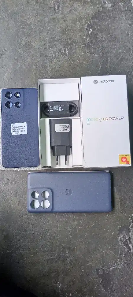 Dijual. Moto g86 power RAM 8+8 /256 komplit