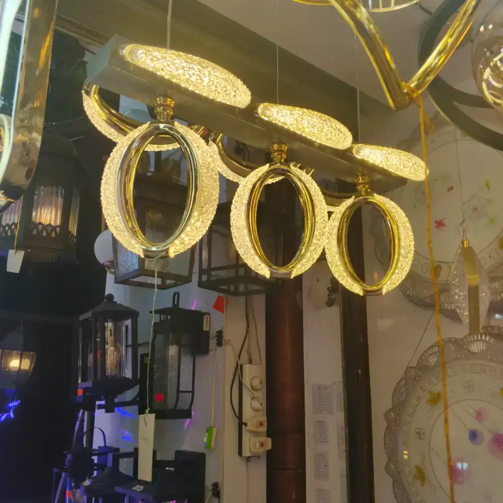 Lampu gantung LED 3warna panjang 60cm