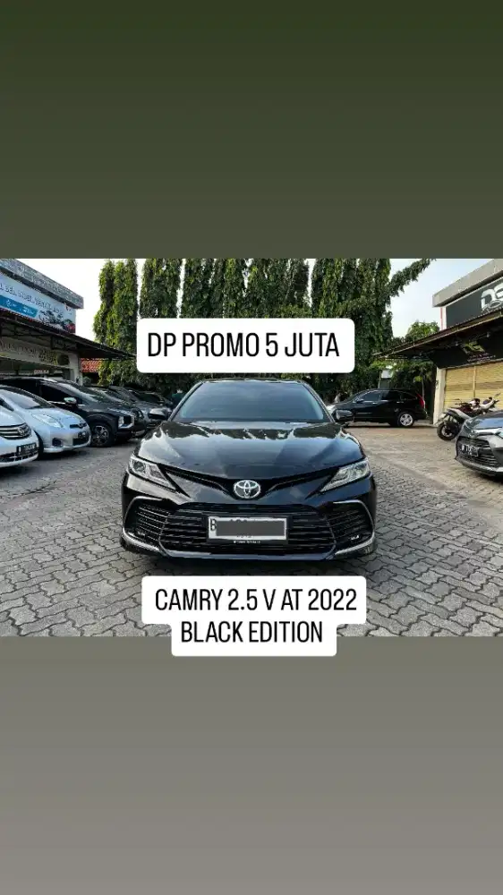 DP PROMO 5JT NEW CAMRY V AT 2022 FL WITH TOYOTA SAFETY SENSE !!