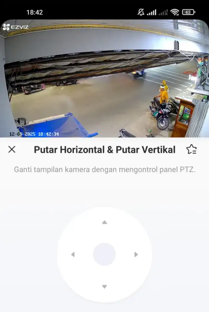 Paket 1.1jt ezviz wireles c6n + memori SD free