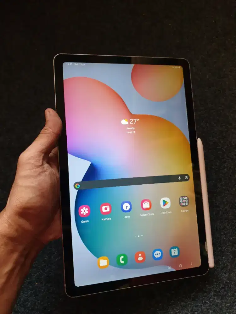 samsung s6 lite 6/128gb unit only murmer mulus nominus