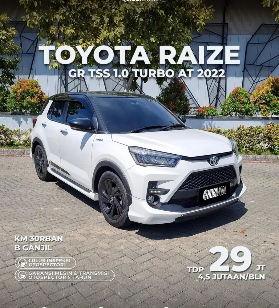 Unit : Raize GR TSS 1.0 Turbo AT Thn 2022
