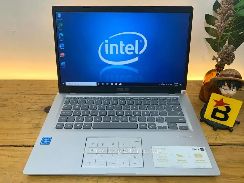 Laptop Asus Vivobook A415MA Celeron N4020 SSD 512 Slim Desain Kekinian
