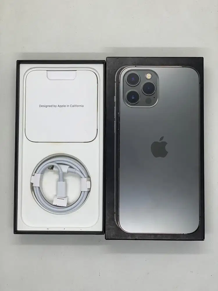 iPhone 12 Pro Max 256GB Resmi ex iBox Graphite