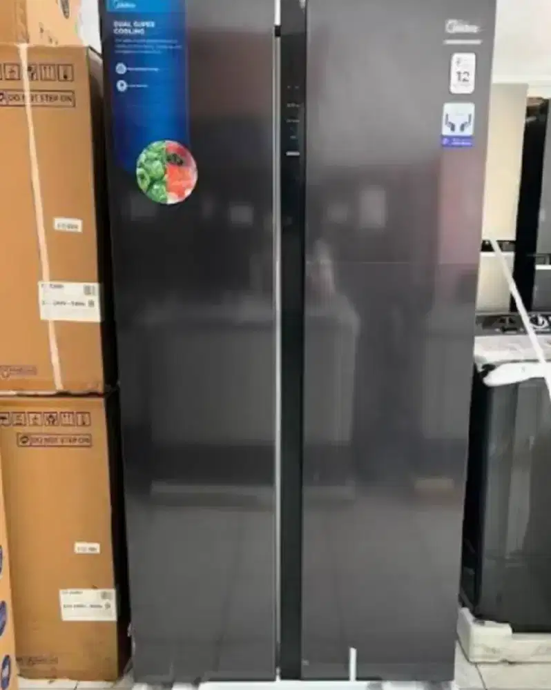 KULKAS SIDE BY SIDE MIDEA 548LITER