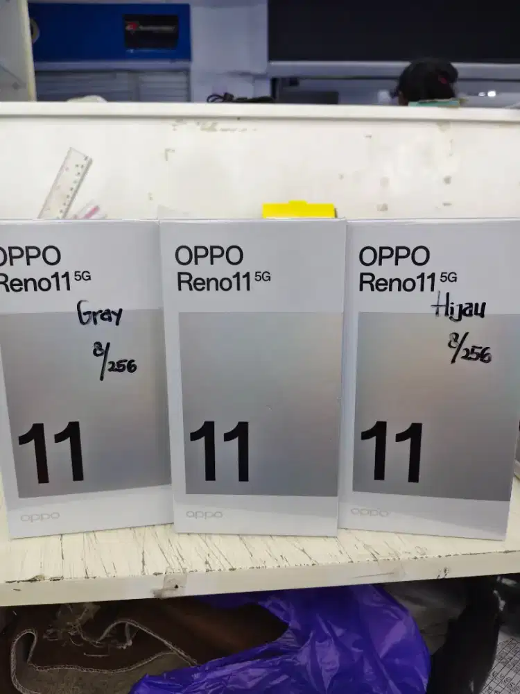Oppo reno 11 5g 8/256 stok lama new segel