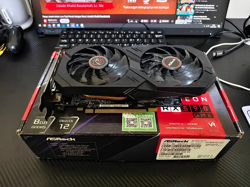 VGA Asrock AMD Radeon RX 590 GME 8GB