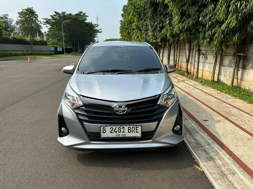 Dijual Toyota Calya G 2020 Matic Silver KM Rendah