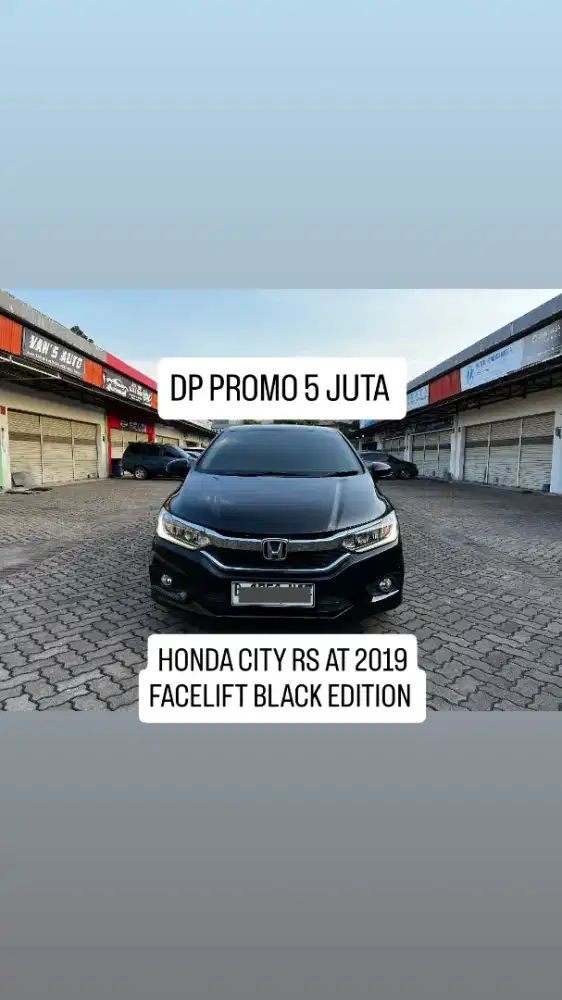 DP 5JT CITY RS AT 2019 FL BLACK EDITION LOW KM