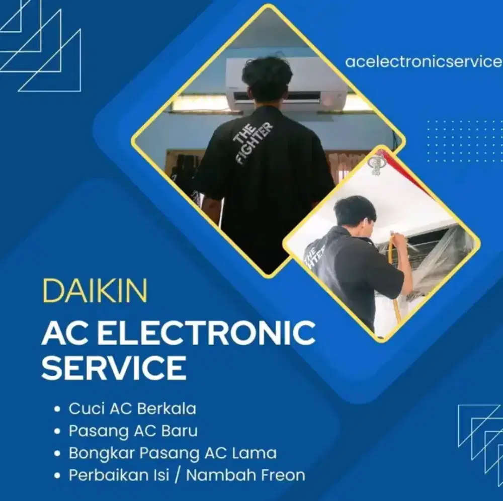 Service : AC, mesin cuci, dispenser, kulkas