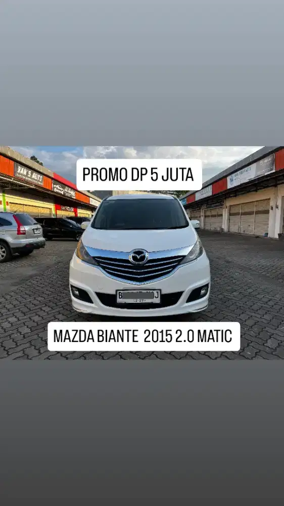 DP PROMO 5JT MAZDA BIANTE 2015 WHITE EDITION