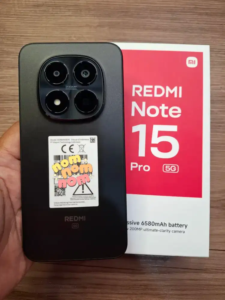 (3 Minggu Pakai) Redmi Note 15 PRO 5G Like New