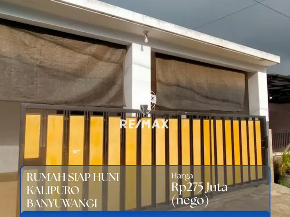 DIJUAL RUMAH SIAP HUNI – PERUMAHAN KALIPURO ASRI, BANYUWANGI