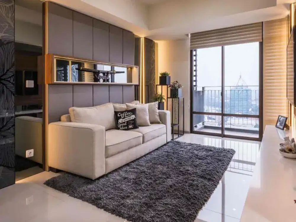DIJUAL APARTEMEN FULLY FURNISHED DI BINTARO DEKAT LOTTE BINTARO