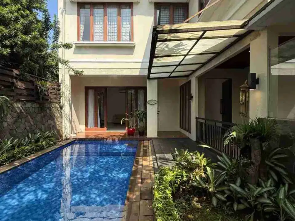 Rumah Siap Huni Dalam Cluster Di Kenanga Ampera Jaksel