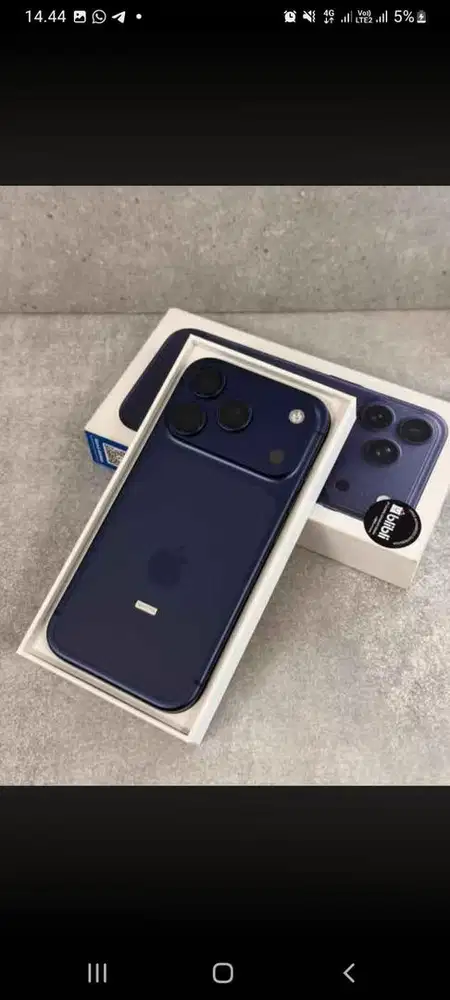 Dijual HP IPHONE 17 PRO 256GB