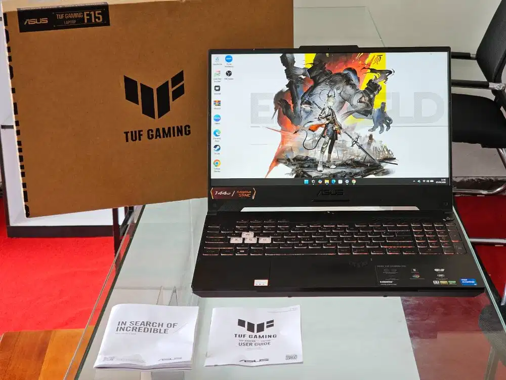 ASUS TUF Gaming F15 FX507ZC intel Core i5 Gen 12 Nvidia RTX 3050 144 H