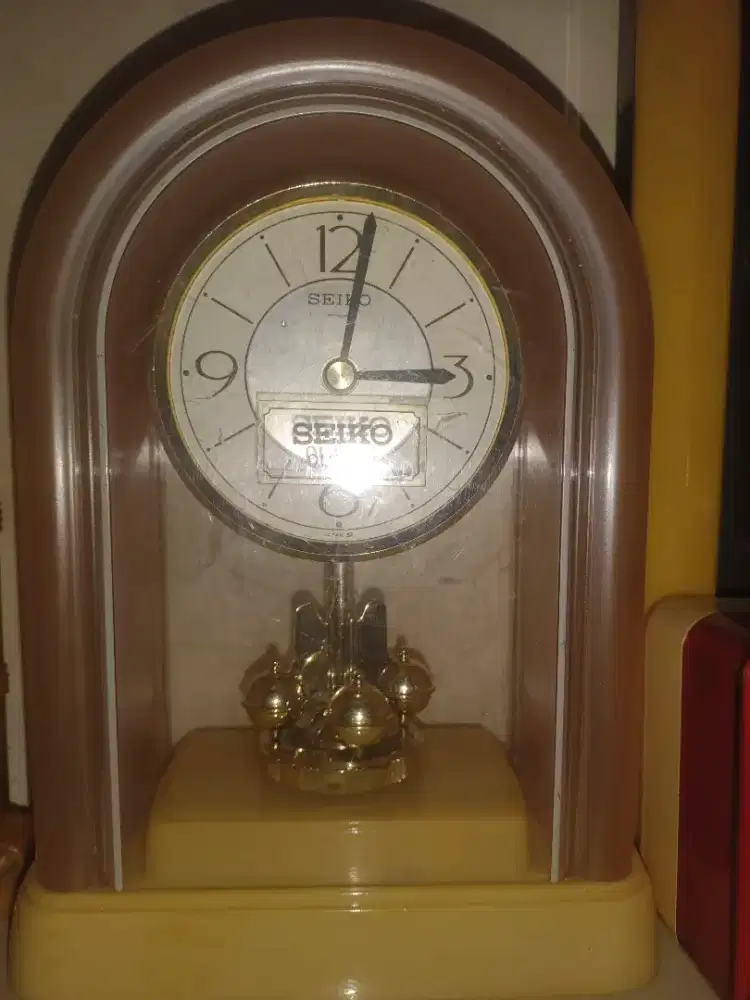 Retro Table Clock merk SEIKO.