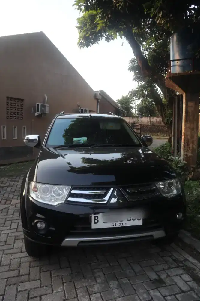 Pajero Exceed 2014 Hitam - Terawat, Pajak Jan 2027, STNK Panjang