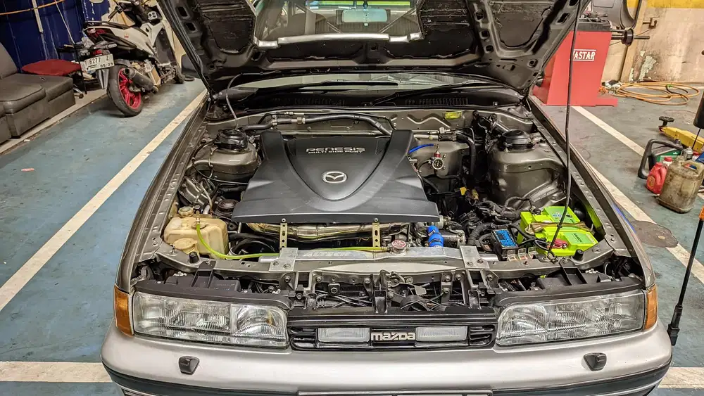 Mazda mx6 mesin rotary 1998 Bensin