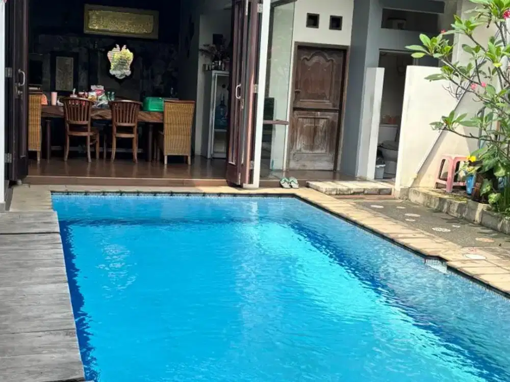 Dijual rumah ada Private Pool di Jatiluhur, Jatiasih Bekasi
