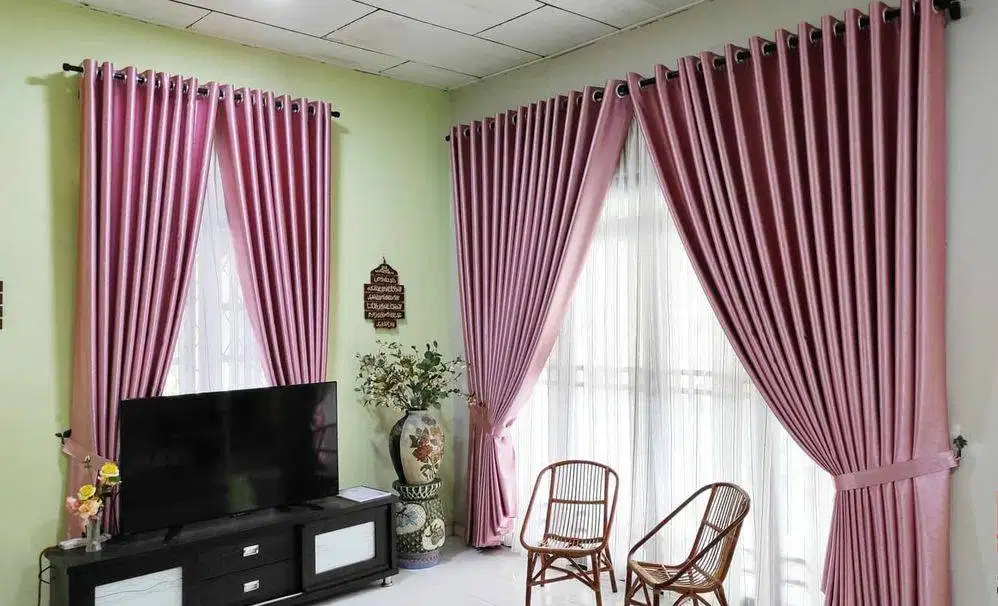 Supplier Tirai Gorden Jendela Gordyn Mewah Hordeng Model Terbaru Murah
