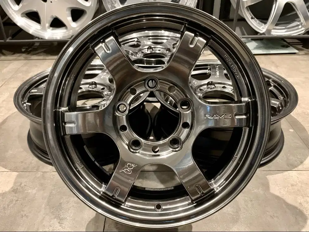 Velg Rays Gram Lights 57JX, R-16, Lebar 5.5, PCD 5x139.7