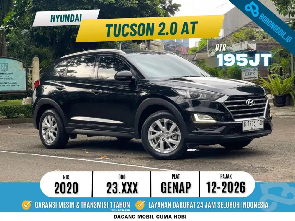 HYUNDAI TUCSON 2.0 AT 2020 HITAM