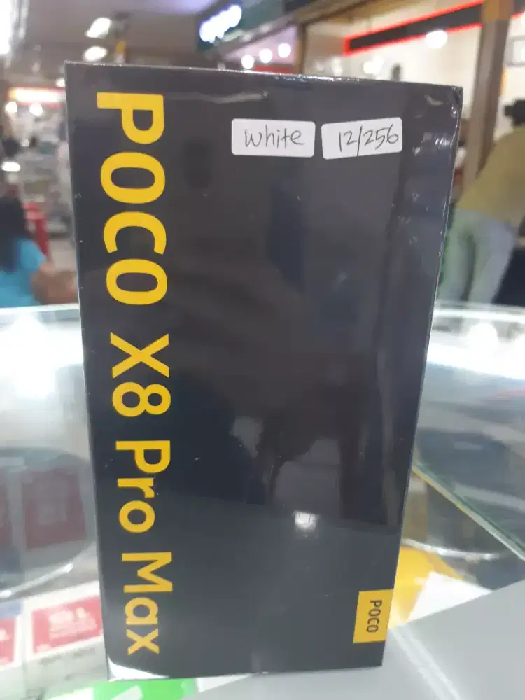 Jual poco x8 pro max 12/256 gb resmi tam