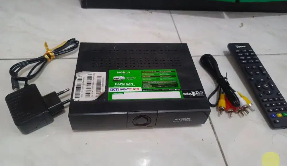 receiver kvision bromo c2000 brand kondisi normal mantap ok