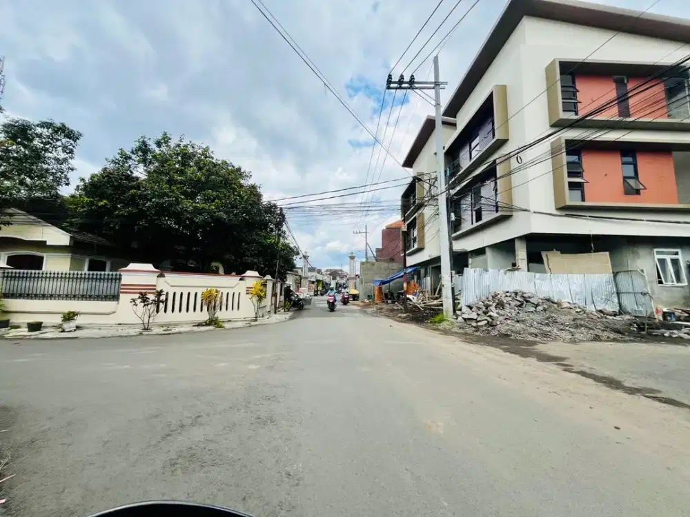Tanah Kost Pojok Hooq Poros Jalan Bunga Srigading Dewandaru Dekat Suhat
