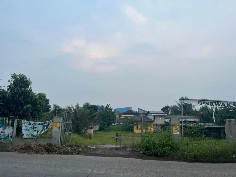 Disewakan atau di jual tanah strategis