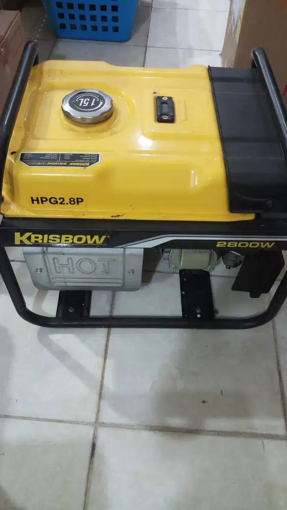 GENSET BENSIN BEKAS KRISBOW HPG2.8P 2800 W (NEGO)