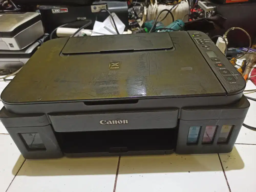 CANON G3010 printer scanner copy wifi all normal siap pake