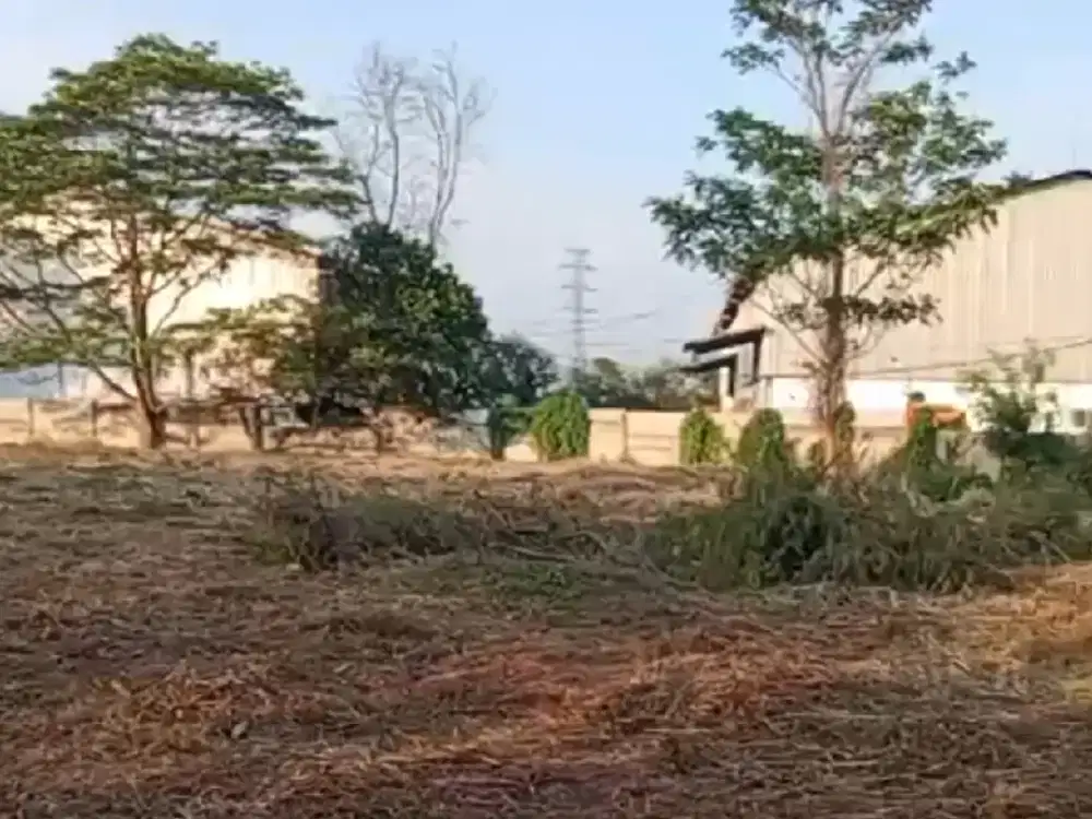 Dijual Tanah Pinggir Jalan Utama Tol Lama Luas Tanah 2900 m² Jarak ke Tol ± 700 m² - Rp.3,3 Jt Per m² Bisa Nego